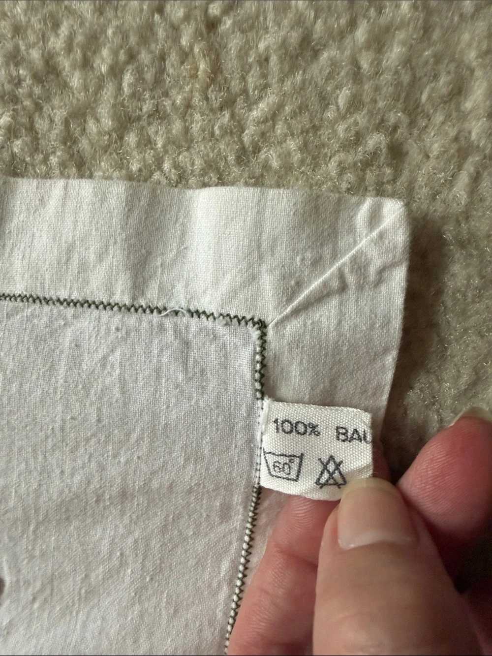 Vintage Embroidered Floral Table Linen